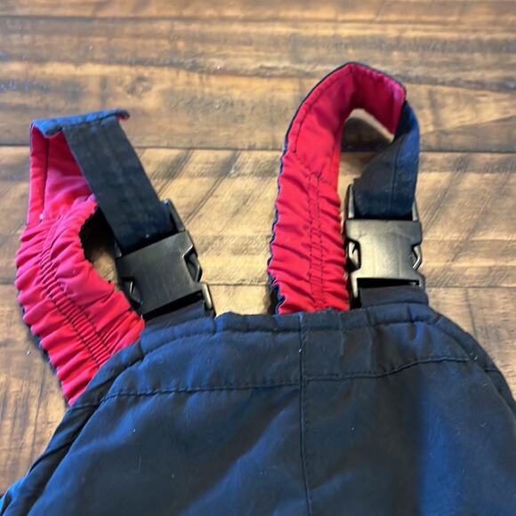 Oshkosh Infant Bib Snow Pants Size 6/9 Months Dark Blue - Picture 6 of 6